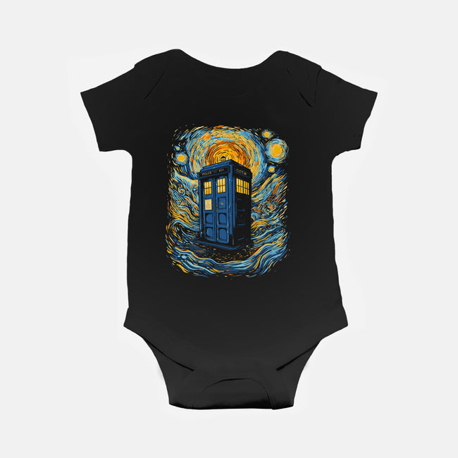 Starry Blue Box-Baby-Basic-Onesie-kharmazero