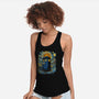 Starry Blue Box-Womens-Racerback-Tank-kharmazero