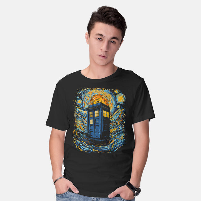 Starry Blue Box-Mens-Basic-Tee-kharmazero