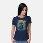 Starry Blue Box-Womens-Basic-Tee-kharmazero