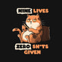 Nine Lives-Womens-Fitted-Tee-tobefonseca