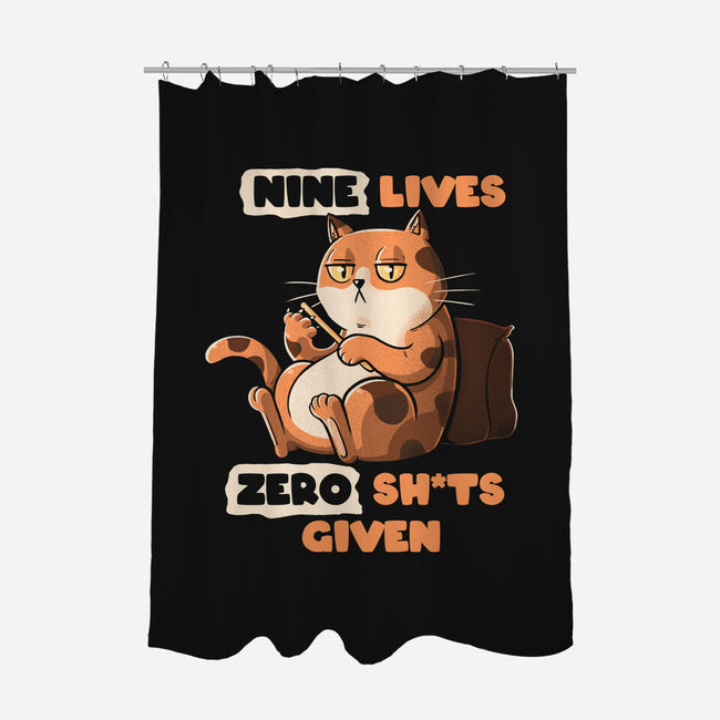 Nine Lives-None-Polyester-Shower Curtain-tobefonseca