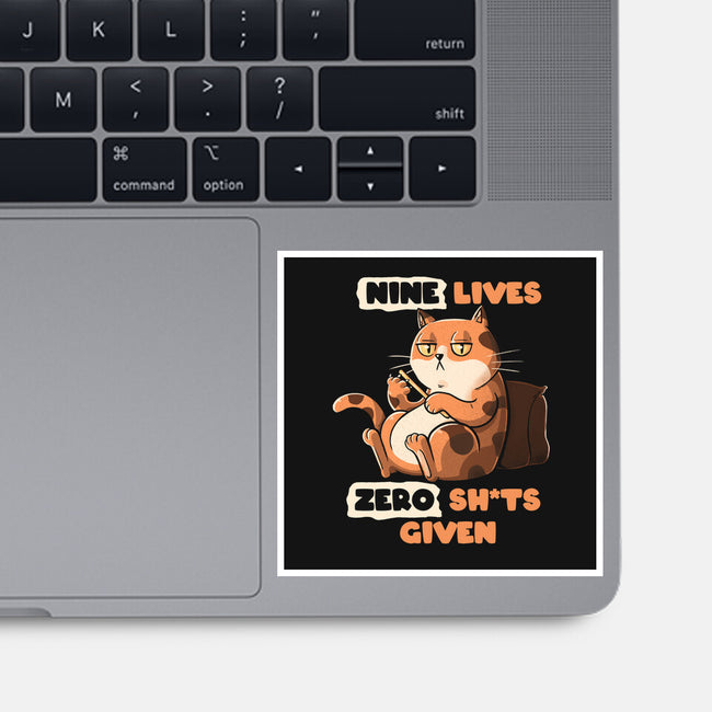 Nine Lives-None-Glossy-Sticker-tobefonseca