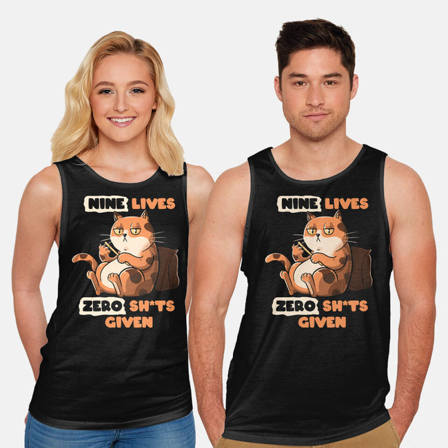 Nine Lives-Unisex-Basic-Tank-tobefonseca