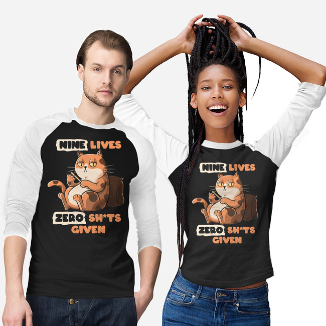 Nine Lives-Unisex-Baseball-Tee-tobefonseca