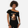 Nine Lives-Womens-Off Shoulder-Tee-tobefonseca