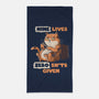 Nine Lives-None-Beach-Towel-tobefonseca