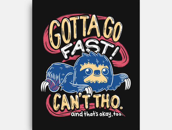 Can't Go Fast