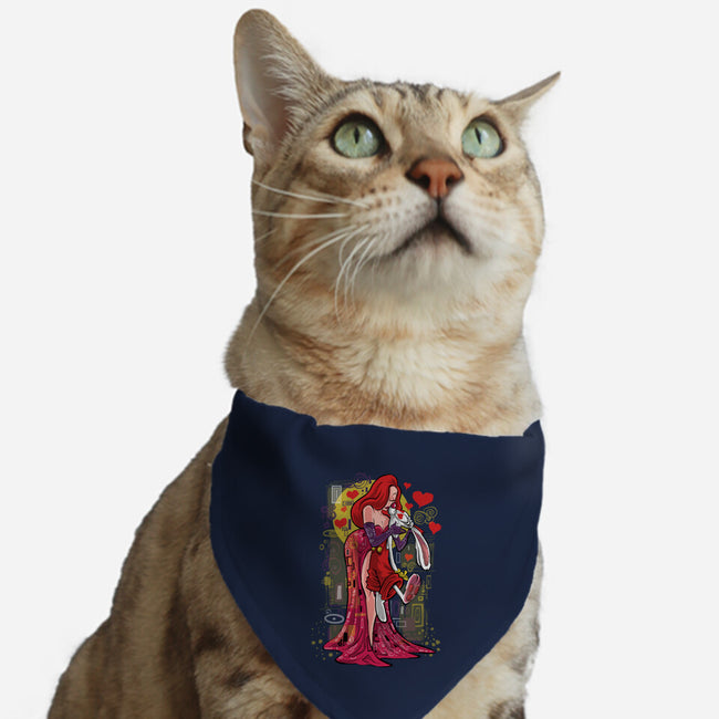 Animated Kiss-Cat-Adjustable-Pet Collar-zascanauta