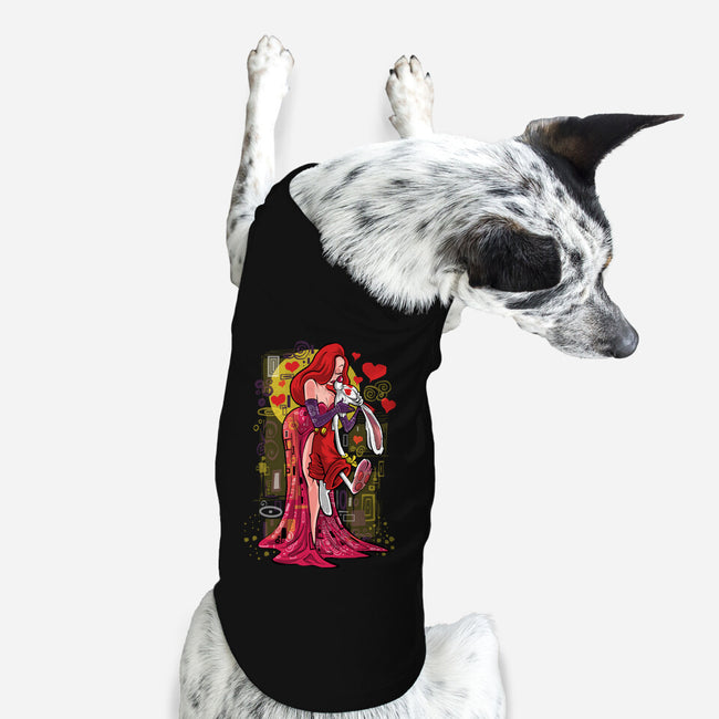 Animated Kiss-Dog-Basic-Pet Tank-zascanauta