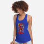 Animated Kiss-Womens-Racerback-Tank-zascanauta