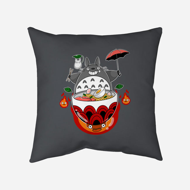 Neighbors Ramen-None-Removable Cover-Throw Pillow-Tri haryadi