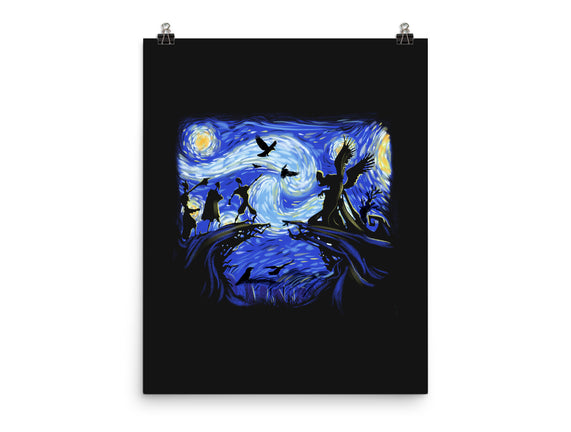 Deathly Hallow Starry Night