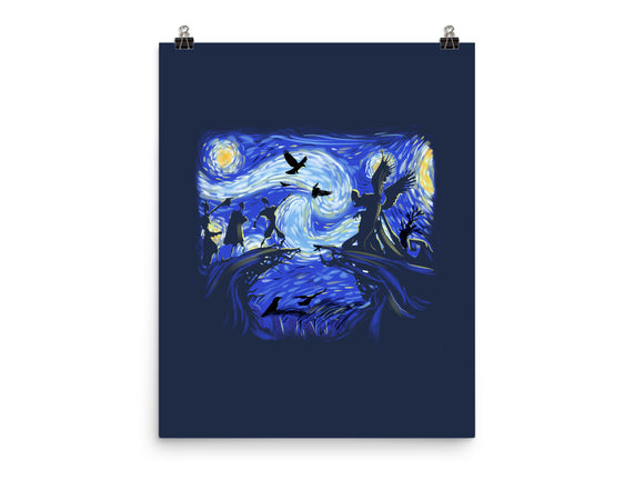 Deathly Hallow Starry Night