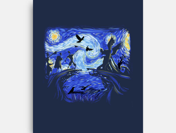 Deathly Hallow Starry Night