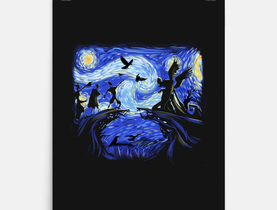 Deathly Hallow Starry Night