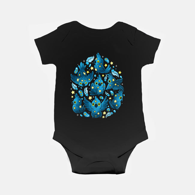 Parrot Stars-Baby-Basic-Onesie-Vallina84