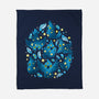 Parrot Stars-None-Fleece-Blanket-Vallina84