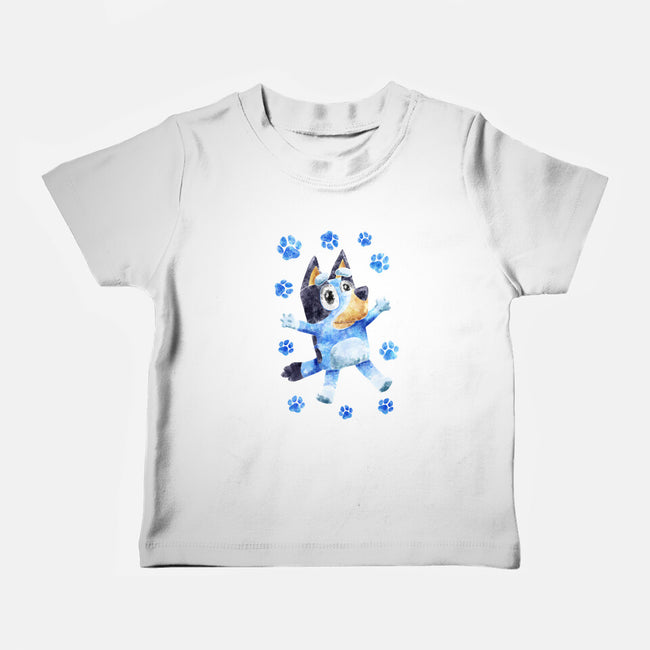 Dog Splash-Baby-Basic-Tee-nickzzarto