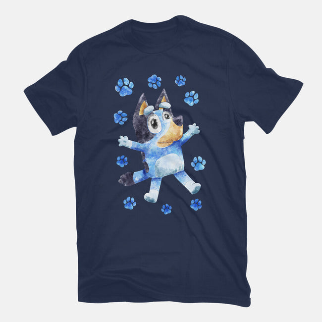 Dog Splash-Mens-Heavyweight-Tee-nickzzarto