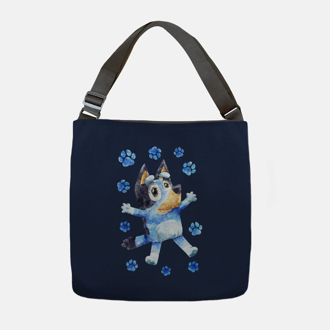 Dog Splash-None-Adjustable Tote-Bag-nickzzarto