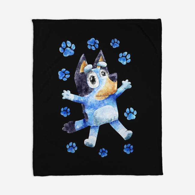 Dog Splash-None-Fleece-Blanket-nickzzarto