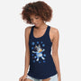 Dog Splash-Womens-Racerback-Tank-nickzzarto