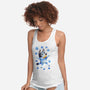 Dog Splash-Womens-Racerback-Tank-nickzzarto