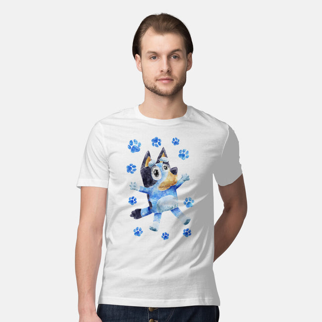 Dog Splash-Mens-Premium-Tee-nickzzarto