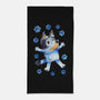 Dog Splash-None-Beach-Towel-nickzzarto