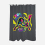 Punk Spider-None-Polyester-Shower Curtain-Nihon Bunka