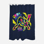 Punk Spider-None-Polyester-Shower Curtain-Nihon Bunka