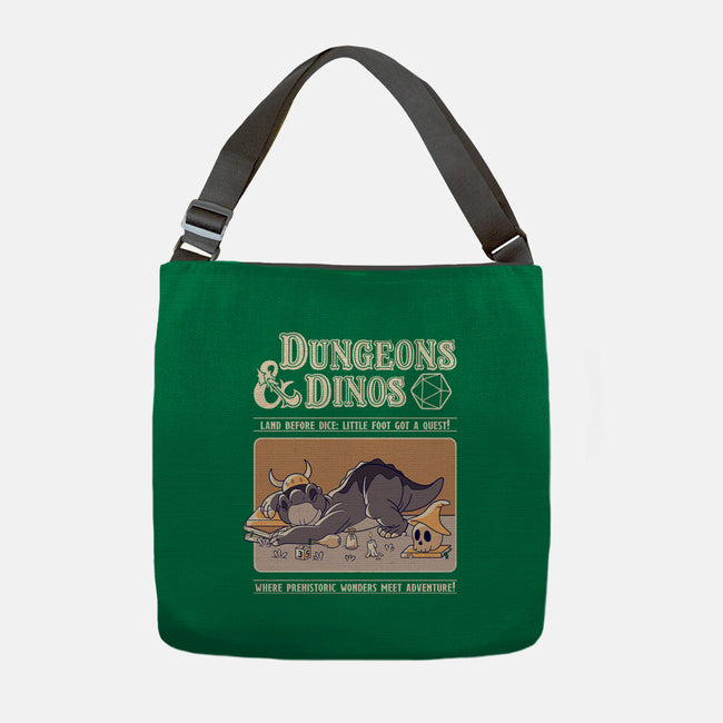 Dungeons & Dinos-None-Adjustable Tote-Bag-leepianti