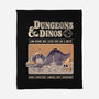 Dungeons & Dinos-None-Fleece-Blanket-leepianti