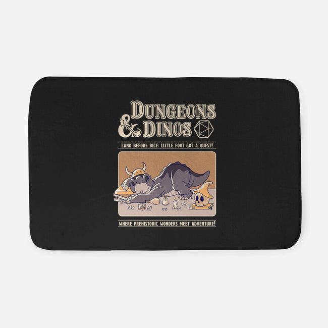 Dungeons & Dinos-None-Memory Foam-Bath Mat-leepianti