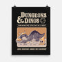 Dungeons & Dinos-None-Matte-Poster-leepianti