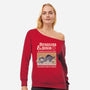 Dungeons & Dinos-Womens-Off Shoulder-Sweatshirt-leepianti