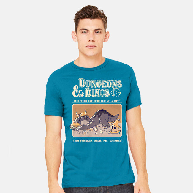 Dungeons & Dinos-Mens-Heavyweight-Tee-leepianti