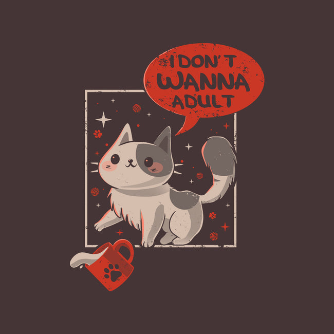 I Don't Wanna Adult-Cat-Bandana-Pet Collar-erion_designs