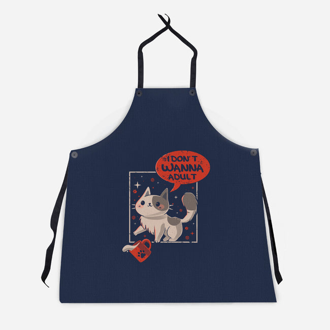 I Don't Wanna Adult-Unisex-Kitchen-Apron-erion_designs