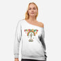 Fiendship-Womens-Off Shoulder-Sweatshirt-vp021