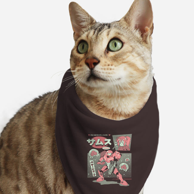 Bounty Hunter From Space-Cat-Bandana-Pet Collar-ilustrata