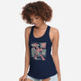 Bounty Hunter From Space-Womens-Racerback-Tank-ilustrata