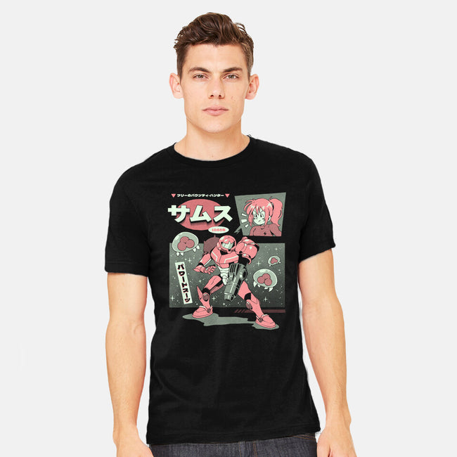 Bounty Hunter From Space-Mens-Heavyweight-Tee-ilustrata