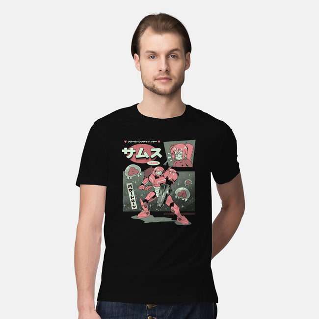 Bounty Hunter From Space-Mens-Premium-Tee-ilustrata