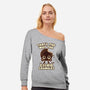 Adorable Sweetness-Womens-Off Shoulder-Sweatshirt-Weird & Punderful