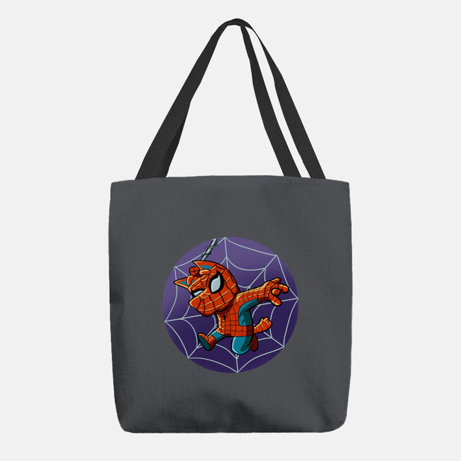 Spiderbluey-None-Basic Tote-Bag-nickzzarto