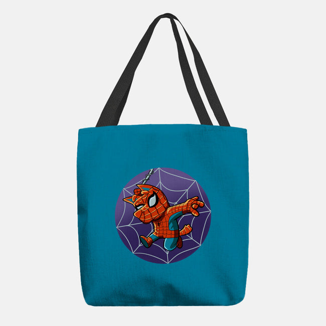 Spiderbluey-None-Basic Tote-Bag-nickzzarto