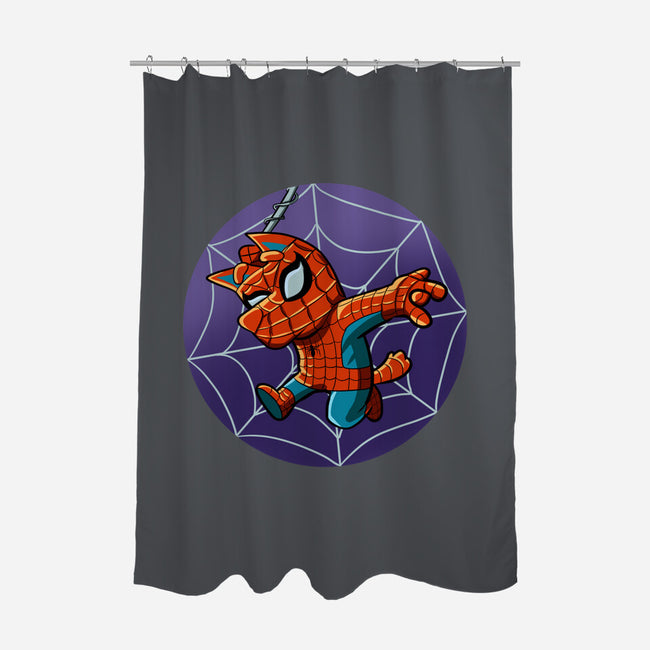 Spiderbluey-None-Polyester-Shower Curtain-nickzzarto