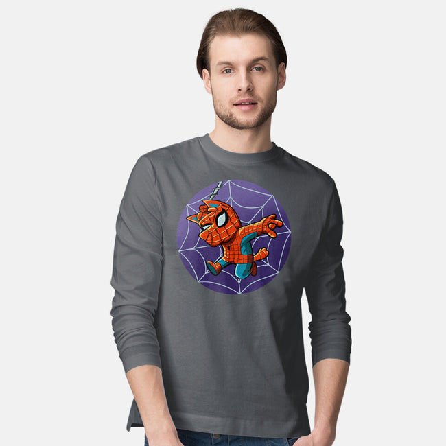 Spiderbluey-Mens-Long Sleeved-Tee-nickzzarto